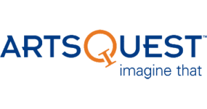 A logo for the company ArtsQuest imaging.