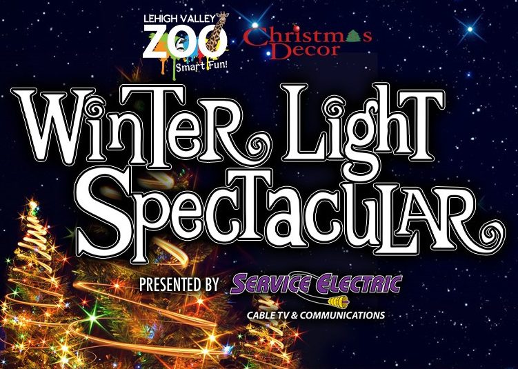 A poster for the winter light spectacular.