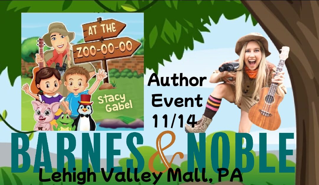 At the Zoo-oo-oo Author Event with Stacy Gabel
